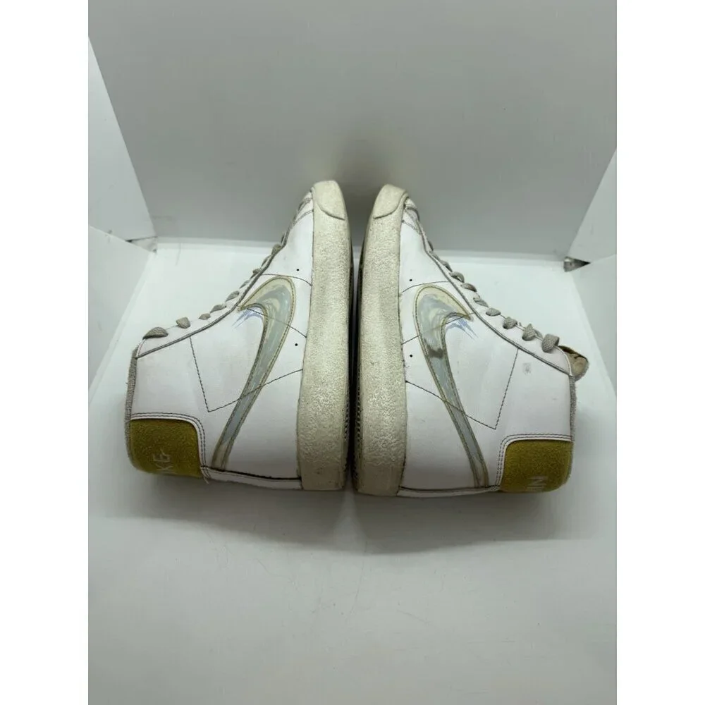 Nike DX3070-100 Blazer Mid 77 GS Brushstroke Royal Tint GS Sz 6.5Y Women's 8 US